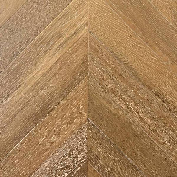 Двухслойная инженерная доска Wood Bee Chevron Дуб Калифорния 510x92x12