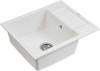 Мойка кухонная Paulmark Optimum PM216050-WH белая фото 2