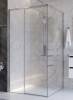 Душевой уголок Cezares PLANE-A-1-100-C-CR профиль хром, стекло прозрачное, 100x100x195 фото 4