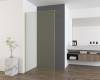 Душевая перегородка Vincea Walk in VSW-7HS100GWG профиль брашированное золото, стекло ламинированное с золотыми нитями, 100x200 фото 2