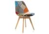 Стул деревянный Woodville Mille 11731 fabric multicolor