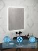 Зеркало Watersense Rita Oreol Pro W00949 LED подсветка, сенсор, 60x70 фото 2