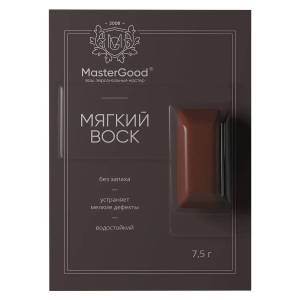 Мягкий воск для деревянных, ламинированных, пластиковых поверхностей Master Good махагон 7.5 г