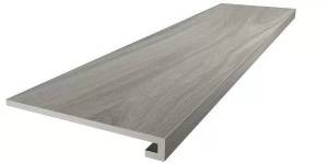 Ступень Kerama Marazzi Монтиони SG518720R\GCF клееная серый матовый обрезной 119.5x33