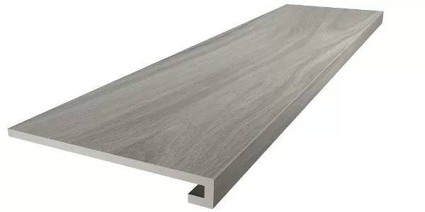 Ступень Kerama Marazzi Монтиони SG518720R\GCF клееная серый матовый обрезной 119.5x33