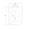 Крышка-сиденье Iddis Optima Home 177DPSEi31 микролифт, белое фото 6