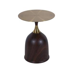 Кофейный столик Bradex Home Stupa FR 1035 металл под дерево 40x40x54