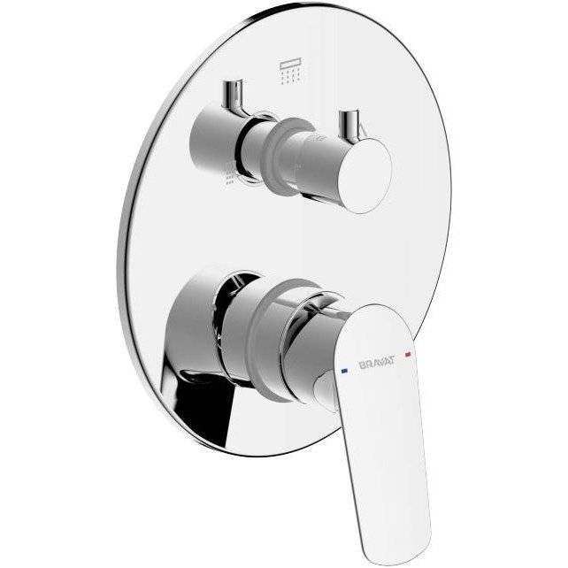 Смеситель для ванны Bravat Rhein PB8429564CP-3-ENG