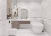 Керамогранит Global Tile Pulse 6246-0037 Белый Серый 45x45 фото 2