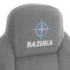 Кресло компьютерное Tetchair Bazuka metalBL 25045 серый, велюр фото 11