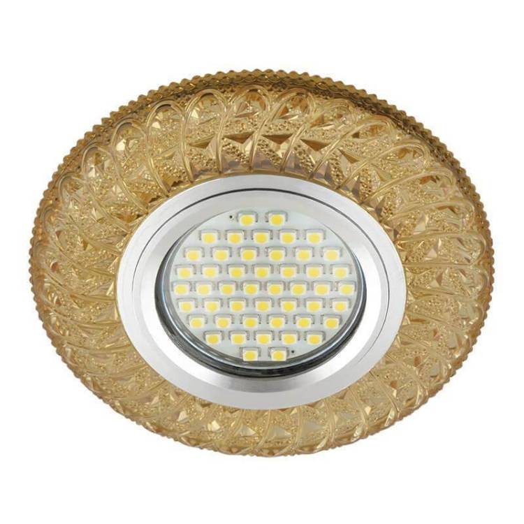 Встраиваемый светильник Fametto Luciole 144 DLS-L144 Gu5.3 Glassy/Gold