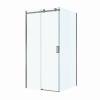 Душевой уголок BelBagno SOFT_CLOSE-2-A-1-100-C-GM профиль оружейная сталь, стекло прозрачное, 100x100x200