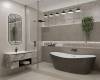 Керамическая плитка Eletto Ceramica Limestone 00-00108453 Grey 24.2x70 фото 9