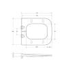 Унитаз подвесной BelBagno Marmi BB052CHR/BB052SC безободковый, с сиденьем микролифт, белый фото 12