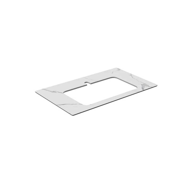 Столешница Kerama Marazzi Plaza (Плаза) PL2.SG50008220R\80 белый натуральный, 79.6x48