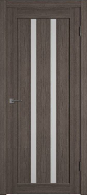 Межкомнатная дверь Владимирская Фабрика Дверей Atum 2 Grey стекло White Cloud 700x2000