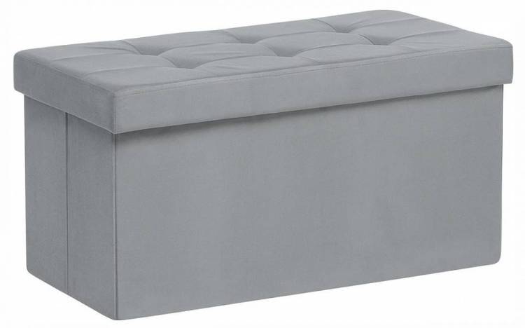 Банкетка-сундук Leset Леда 4687205442178 Серый Velutto 12