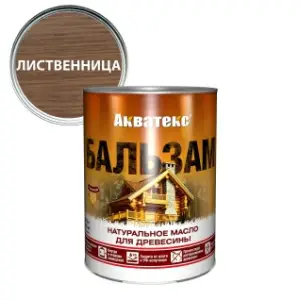 Масло для древесины Акватекс Бальзам лиственница 0.75 л