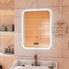 Зеркало Continent Glamour ЗЛП451 700х900 с музыкальным блоком, подогревом ,белый фото 7