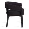 Стул Tetchair Surtur 24403 черный, черный лен фото 2