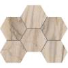 Мозаика Estima Bernini 67338 Mosaic/BR01_NS/25x28,5/Hexagon Hexagon Pearl неполированная 25x28.5