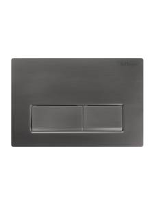 Кнопка смыва BelBagno BB-15R-GM оружейная сталь