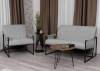 Диван Tetchair Charli lux 25185 shape silver, велюр, букле фото 12