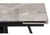Стол Woodville Силлем 588058 dyna fantasico grey, черный 120(180)x80x77 фото 8