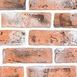 Искусственный гипсовый камень Касавага Старый кирпич СК330, кирпич 21.5х6.5