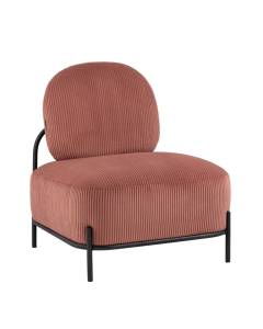 Кресло Stool Group Стоун vd-stone-cl-coral коралловый, велюр рельефный