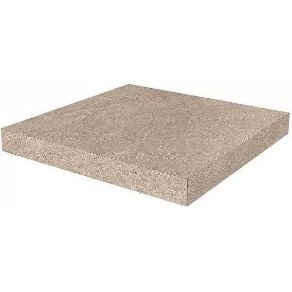 Ступень Kerama Marazzi Про Стоун DD600120R\GCA Угловая Клееная Бежевый 33x33