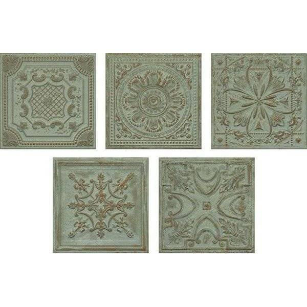 Декор Aparici Gatsby Green Tin 20.1x20.1