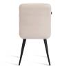 Стул Tetchair Medeo 24648 молочный, черный фото 4
