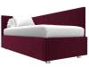Кровать Лига Диванов Лига-039 122069L красный левая 90x200 фото 3