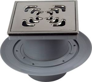 Душевой трап Pestan Confluo Standard Vertical Square Mask 13000076 хром