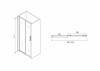 Дверь в нишу Abber Schwarzer Diamant AG30100BH фото 5