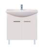 Тумба с раковиной Misty Джулия - 85 Белый 73x82x34