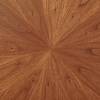 Стол Bradex Home Liverpool RF 0520 шпон орех лучевой набор, с черными ножками 110x110x75 фото 12