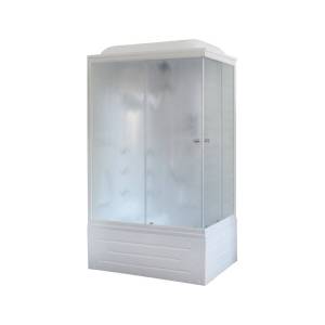 Душевая кабина Royal Bath BP RB8120BP2-M-L с высоким поддоном, с сиденьем