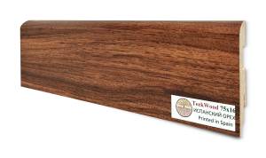 Плинтус Teckwood Цветной Испанский Орех 2000x75x16