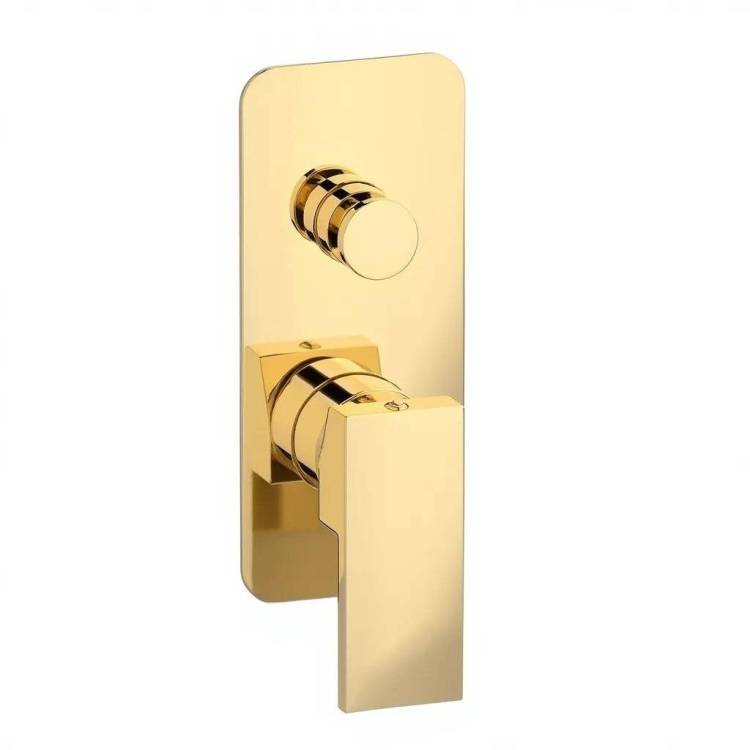 Смеситель для душа Remer Absolute AU09KBDO золотой глянцевый