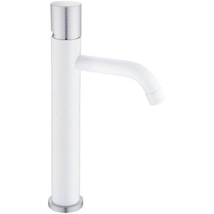 Смеситель для раковины Boheme Stick 122-WCR.2 White Touch Chrome