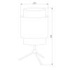 Настольная лампа TK Lighting 5567 Boho Black фото 3