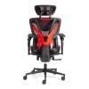 Кресло компьютерное Tetchair KingCobra 24849 черный, красный, искуственная кожа, сетка фото 4