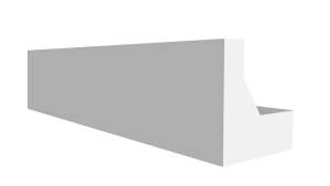 Молдинг Decor-Dizayn Грани DD616 с отражателем 200x2.5x4