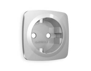 Лицевая панель для электрической розетки с заземлением Ambrella Volt Omega OP4060