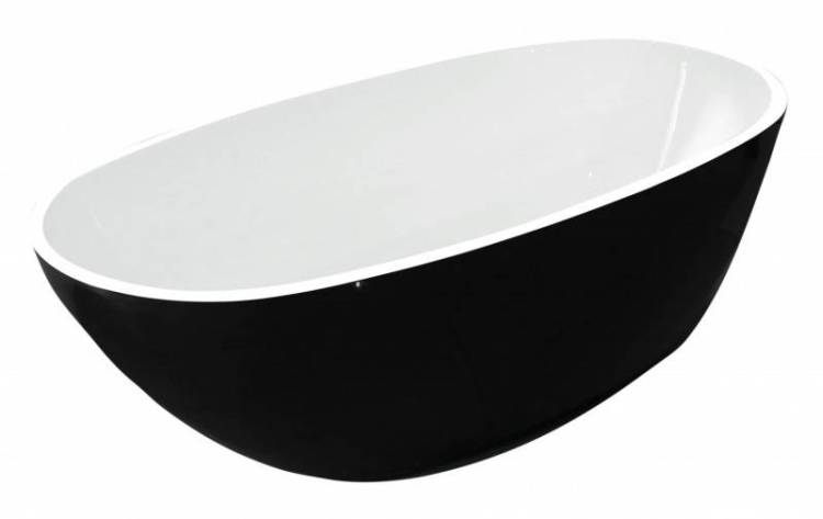 Акриловая ванна Esbano Sophia ESVASOPHB черная 170x85x56