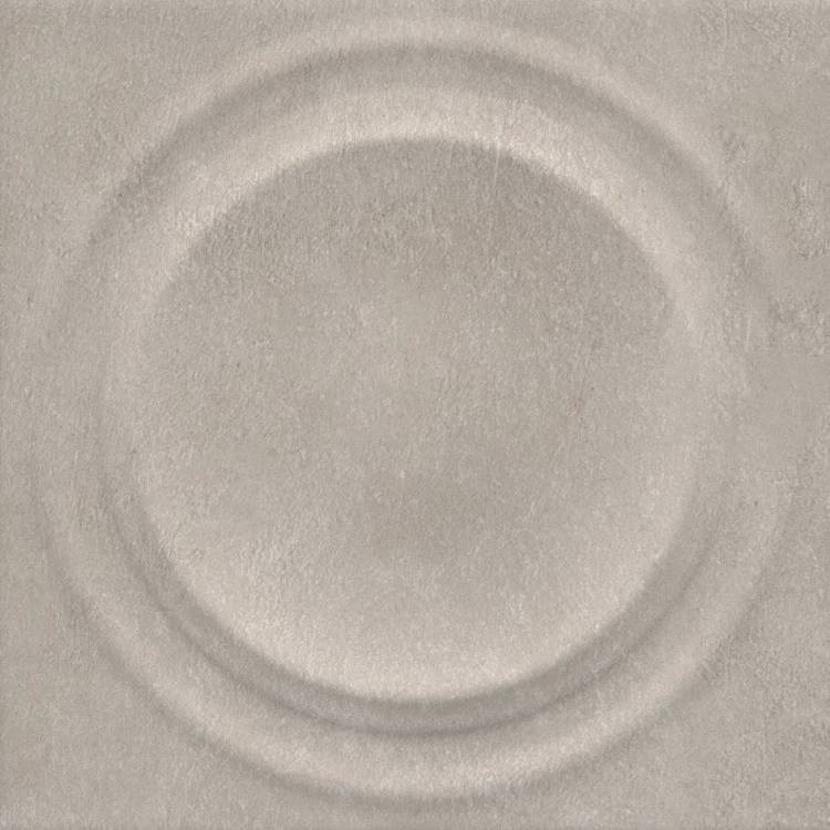 Декор Kerama Marazzi Арль KMD2OBE002BR серый матовый структура обрезной 20x20