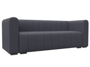 Прямой диван Лига Диванов Лига-073 129993 GRIFON 15 серый