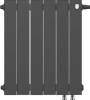 Радиатор биметаллический Royal Thermo Piano Forte 500 VDR noir sable, 6 секций, черный фото 2